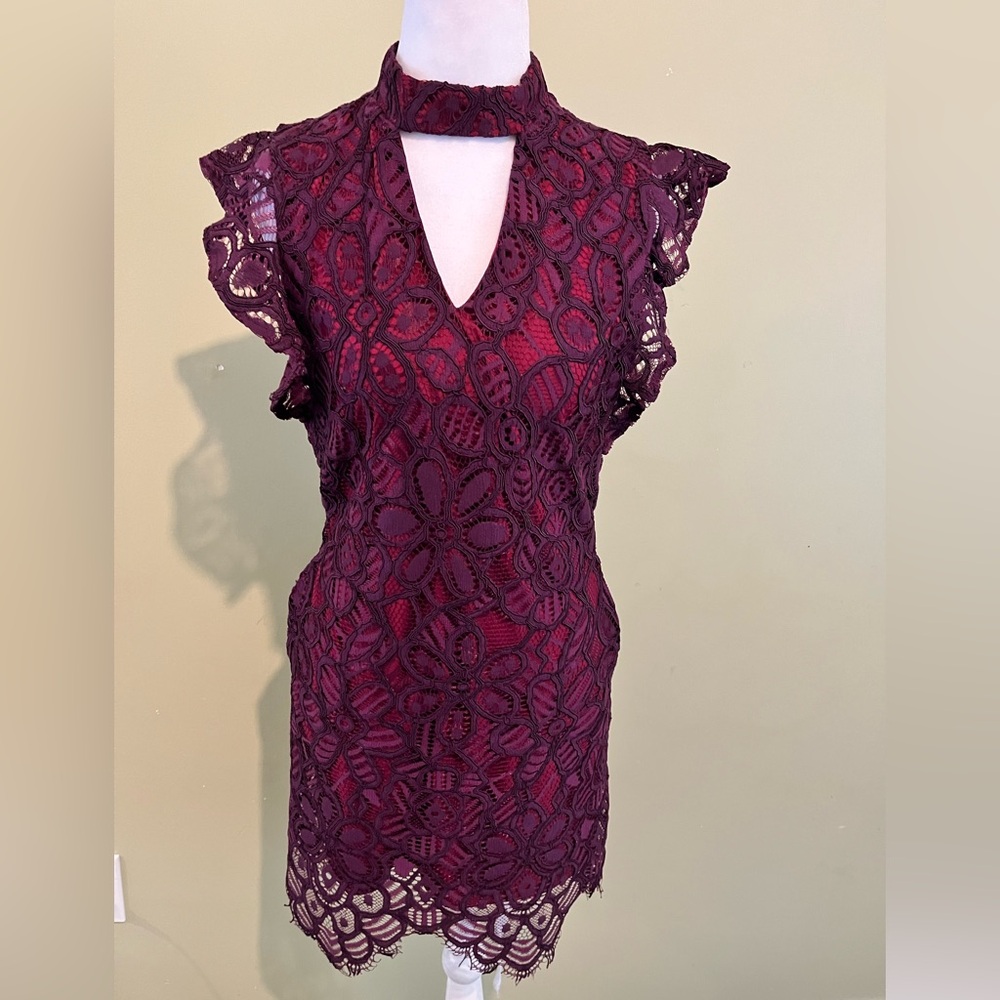 Allison New‎ York Guipere Lace Dress